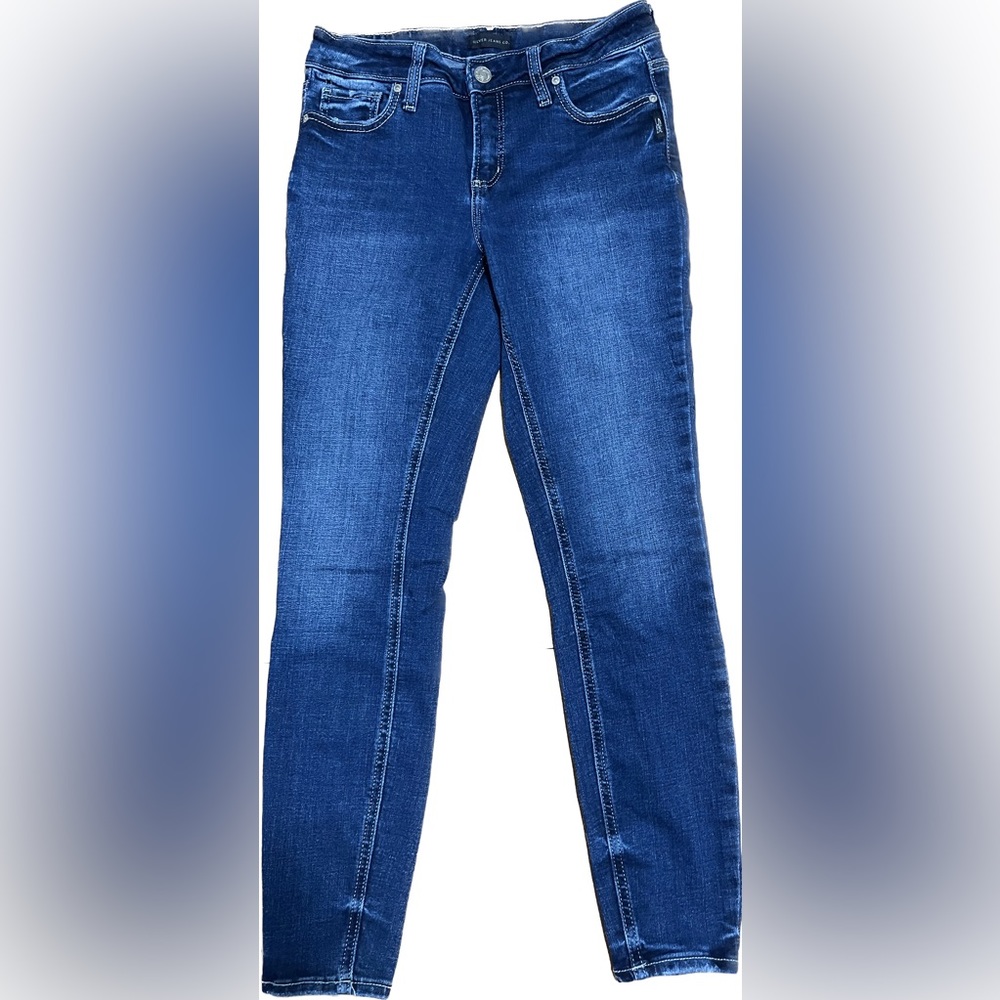 Silver Jeans. Elyse Skinny. Size 27